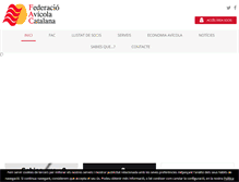 Tablet Screenshot of federacioavicola.org